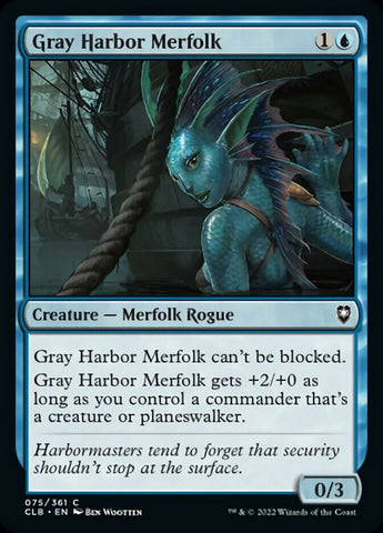 Magic | Gray Harbor Merfolk [Commander Legends: Battle for Baldur's Gate] | The Nerd Merchant