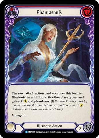 Flesh and Blood TCG | Phantasmify (Red) [MON095] (Monarch)  1st Edition Normal | The Nerd Merchant