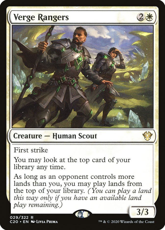 Magic | Verge Rangers [Commander 2020] | The Nerd Merchant