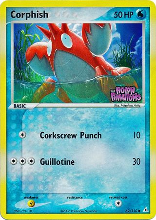 Pokemon | Corphish (62/110) (Stamped) [EX: Holon Phantoms] | The Nerd Merchant