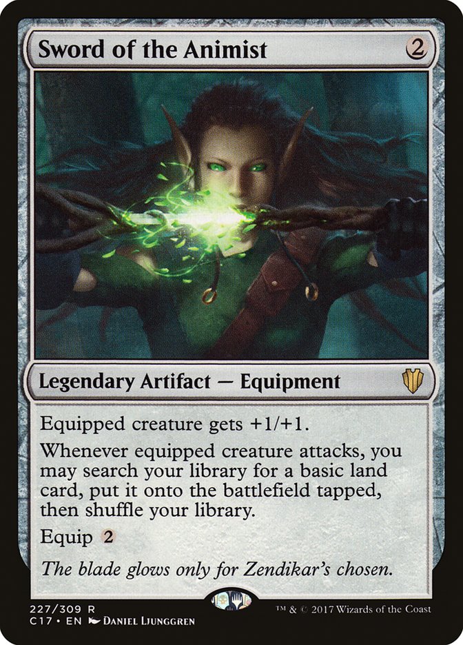 Magic | Sword of the Animist [Commander 2017] | The Nerd Merchant