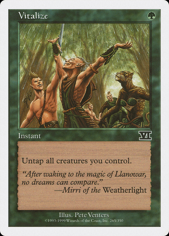Magic | Vitalize [Classic Sixth Edition] | The Nerd Merchant