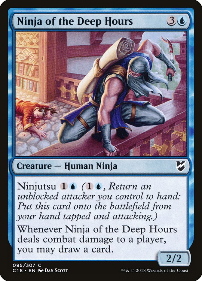 Magic | Ninja of the Deep Hours [Commander 2018] | The Nerd Merchant