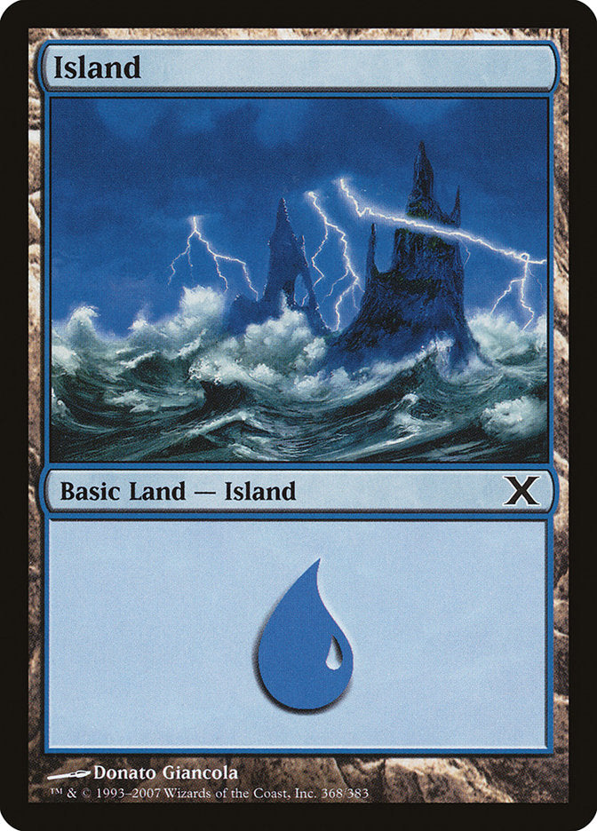 Magic | Island (368) [Tenth Edition] | The Nerd Merchant