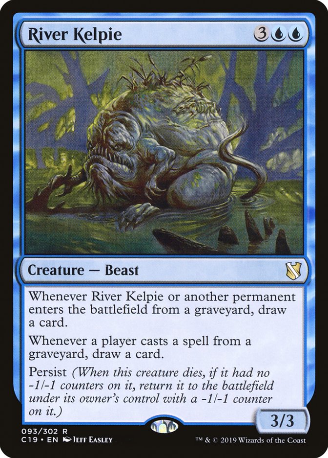 Magic | River Kelpie [Commander 2019] | The Nerd Merchant