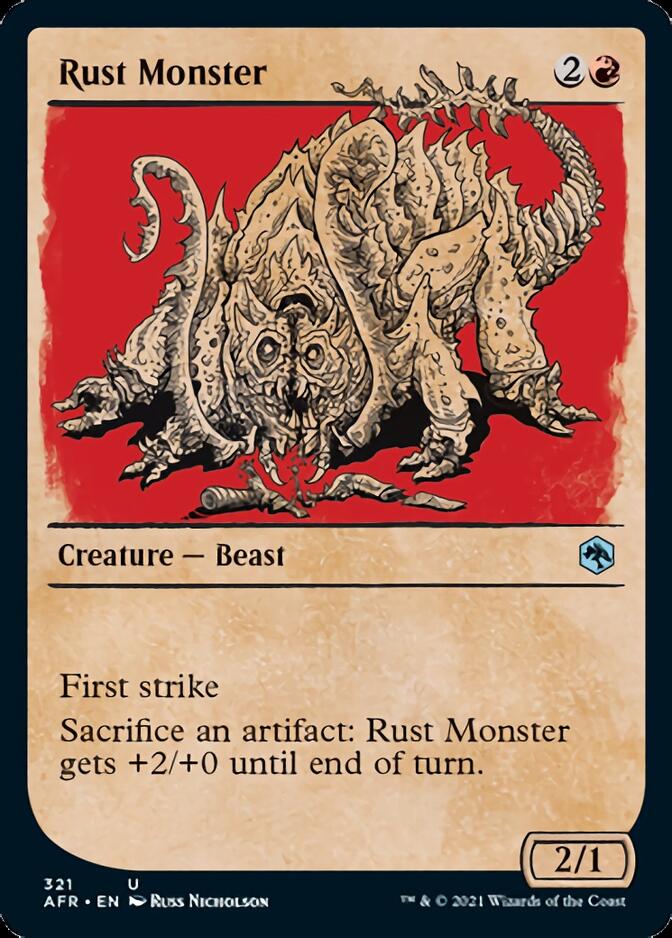 Magic | Rust Monster (Showcase) [Dungeons & Dragons: Adventures in the Forgotten Realms] | The Nerd Merchant