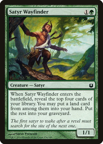 Magic | Satyr Wayfinder [Born of the Gods] | The Nerd Merchant