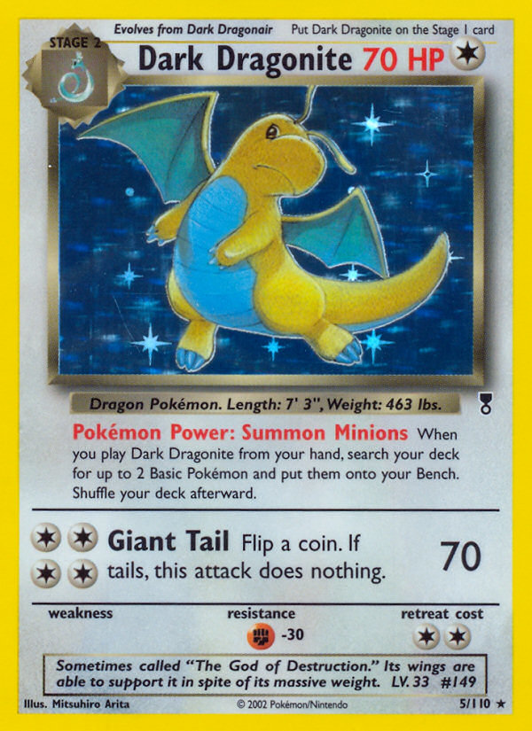 Pokemon | Dark Dragonite (5/110) [Legendary Collection] | The Nerd Merchant