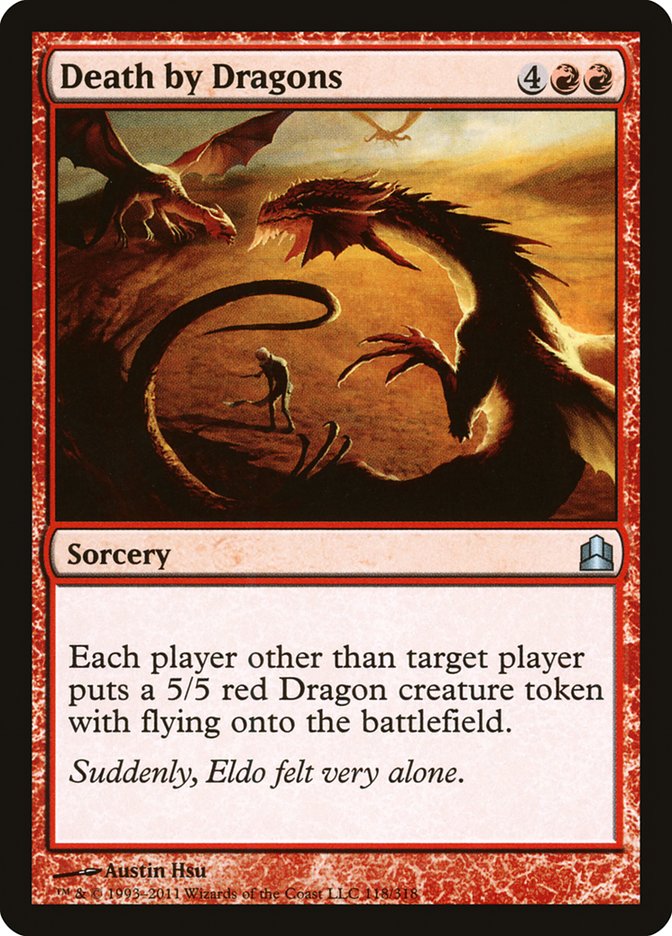 Magic | Death by Dragons [Commander 2011] | The Nerd Merchant