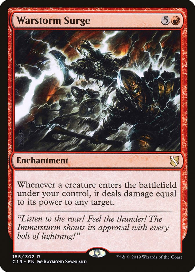 Magic | Warstorm Surge [Commander 2019] | The Nerd Merchant