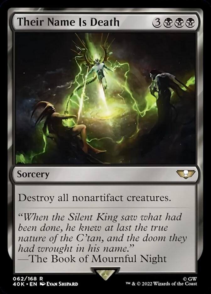 Magic | Their Name Is Death (Surge Foil) [Warhammer 40,000] | The Nerd Merchant