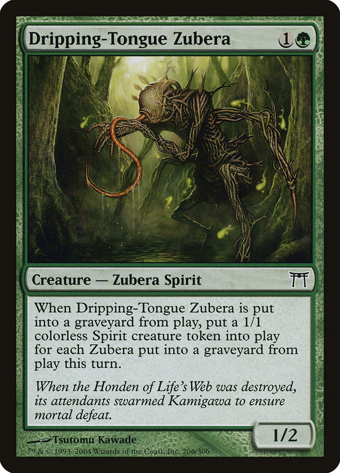 Magic | Dripping-Tongue Zubera [Champions of Kamigawa] | The Nerd Merchant