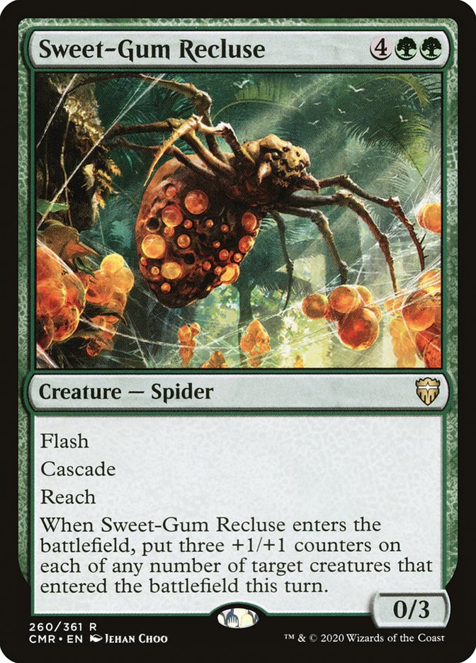 Magic | Sweet-Gum Recluse [Commander Legends] | The Nerd Merchant