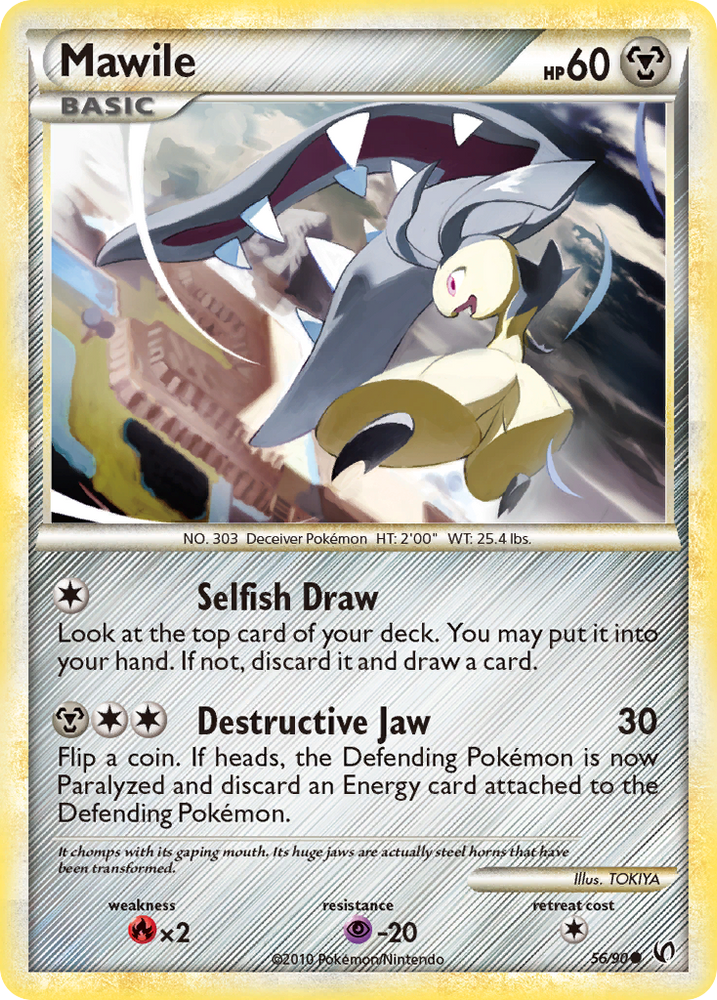 Pokemon | Mawile (56/90) [HeartGold & SoulSilver: Undaunted] | The Nerd Merchant