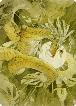 Magic | Brilliant Restoration Art Card [Kamigawa: Neon Dynasty Art Series] | The Nerd Merchant