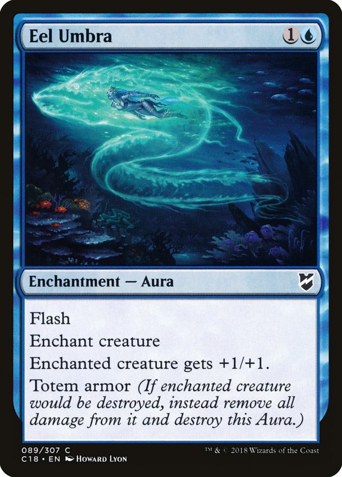 Magic | Eel Umbra [Commander 2018] | The Nerd Merchant