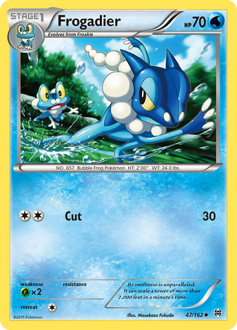 Pokemon | Frogadier (47/162) [XY: BREAKthrough] | The Nerd Merchant