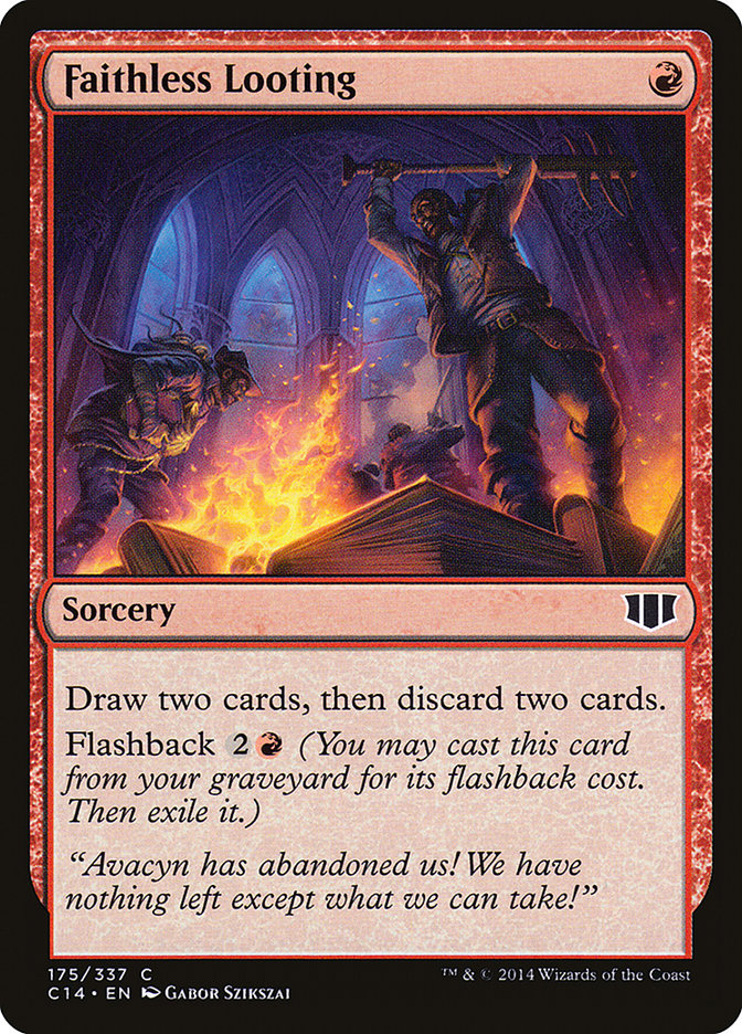 Magic | Faithless Looting [Commander 2014] | The Nerd Merchant