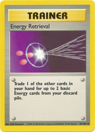 Pokemon | Energy Retrieval (81/102) [Base Set Unlimited] | The Nerd Merchant