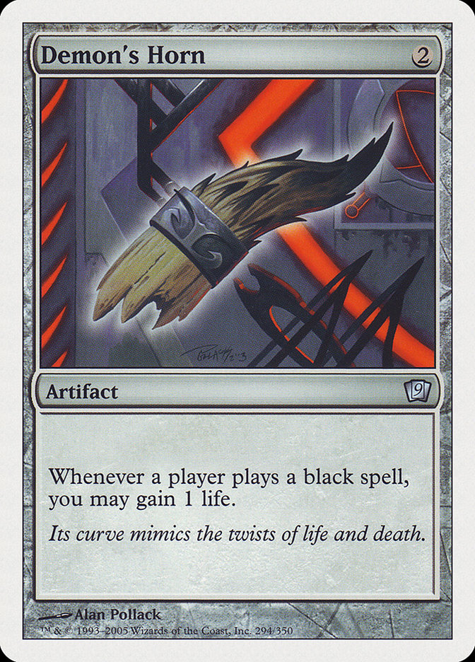Magic | Demon's Horn [Ninth Edition] | The Nerd Merchant