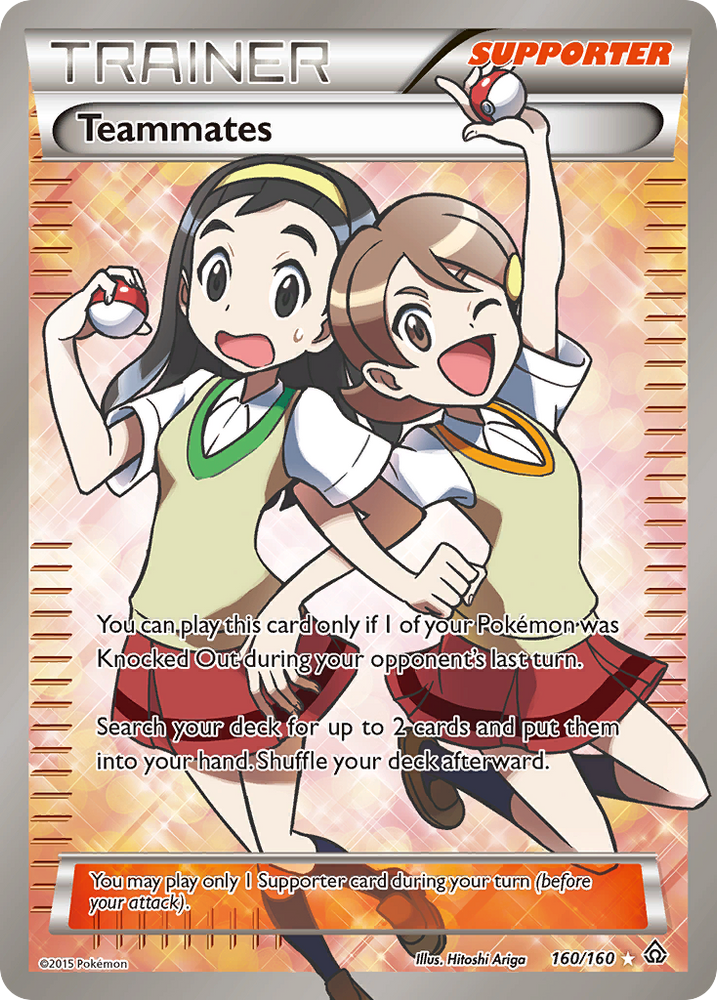 Pokemon | Teammates (160/160) [XY: Primal Clash] | The Nerd Merchant