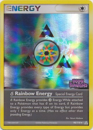 Pokemon | Rainbow Energy (98/110) (Delta Species) (Stamped) [EX: Holon Phantoms] | The Nerd Merchant