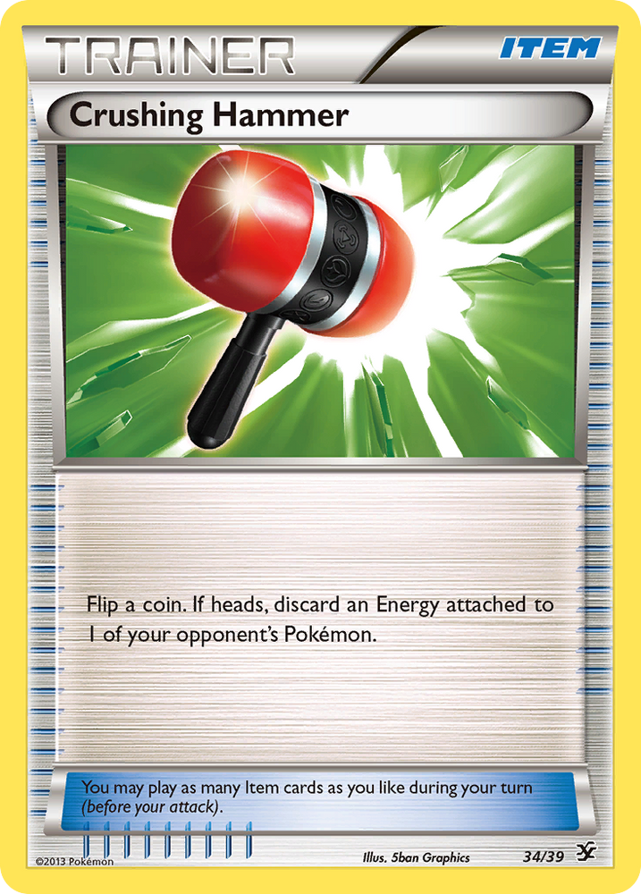 Pokemon| Crushing Hammer (34/39) [XY: Kalos Starter Set] | The Nerd Merchant