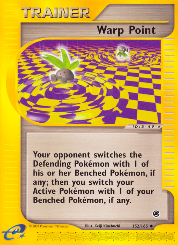 Pokemon | Warp Point (152/165) [Expedition: Base Set] | The Nerd Merchant