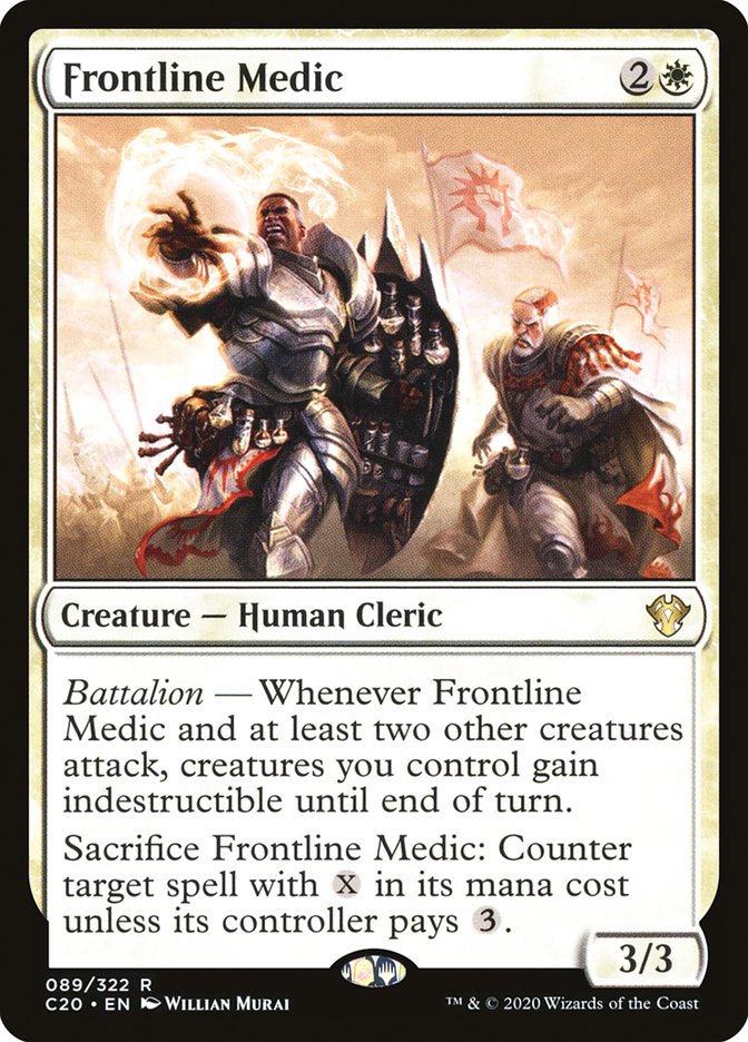 Magic | Frontline Medic [Commander 2020] | The Nerd Merchant