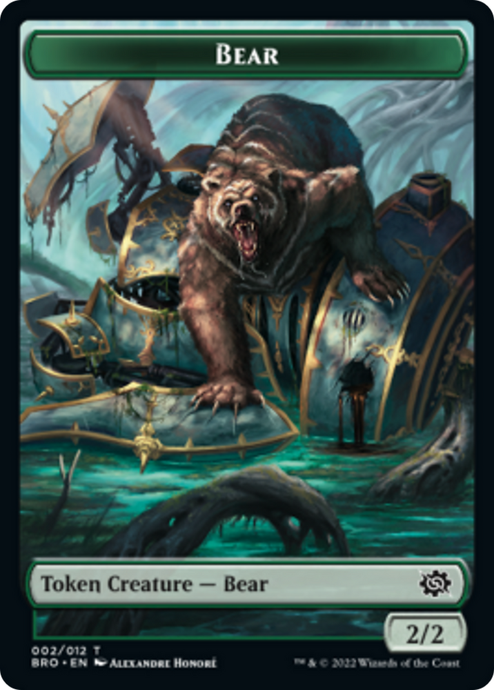 Magic | Bear Token [The Brothers' War Tokens] | The Nerd Merchant