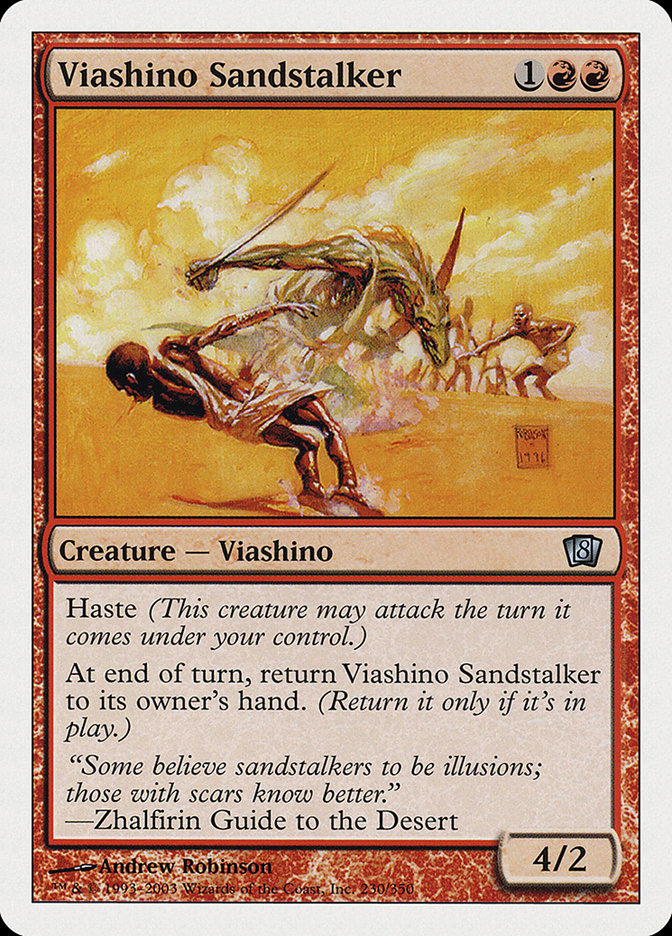 Magic | Viashino Sandstalker [Eighth Edition] | The Nerd Merchant
