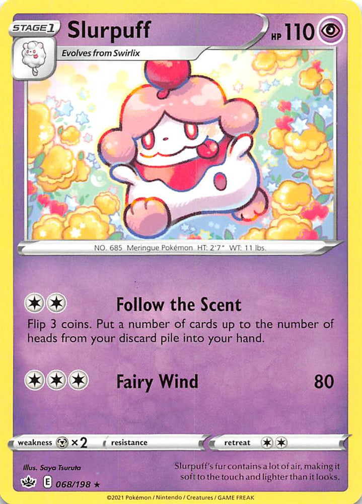 Pokemon | Slurpuff (068/198) [Sword & Shield: Chilling Reign] | The Nerd Merchant