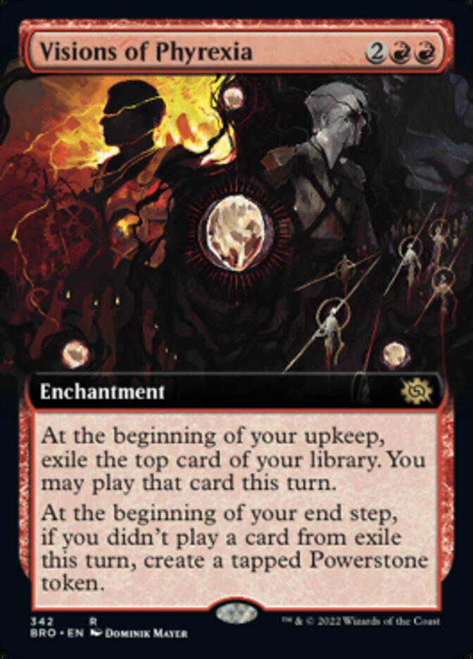 Magic | Visions of Phyrexia (Extended Art) [The Brothers' War] | The Nerd Merchant