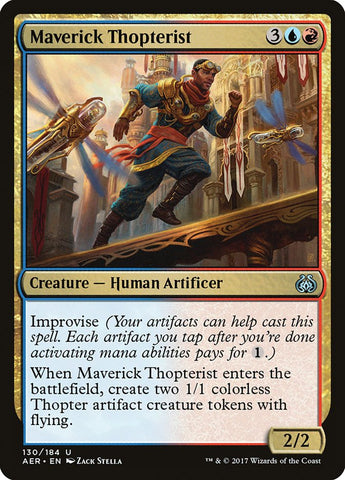 Magic | Maverick Thopterist [Aether Revolt] | The Nerd Merchant