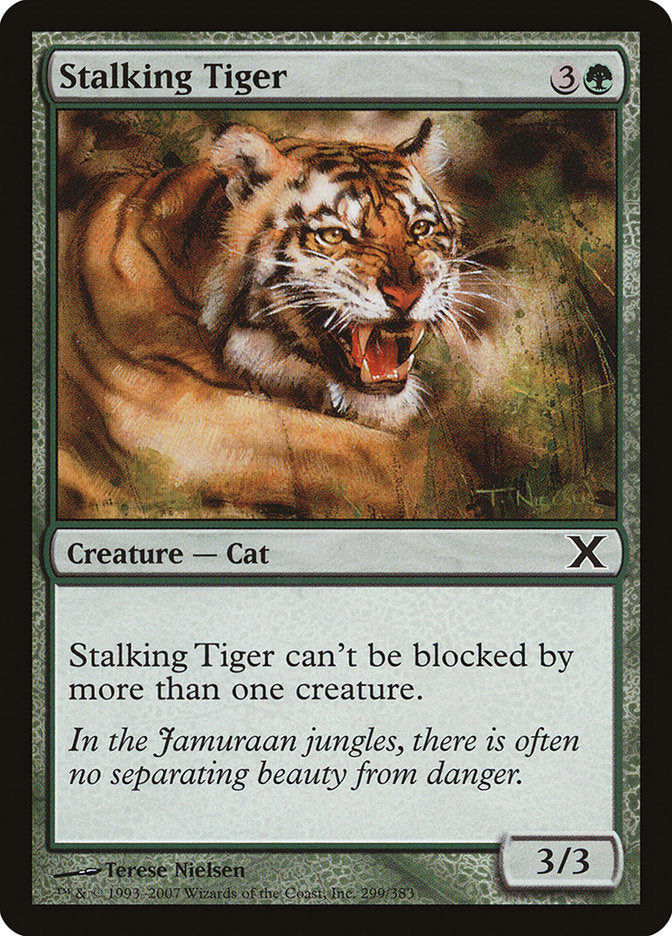 Magic | Stalking Tiger [Tenth Edition] | The Nerd Merchant