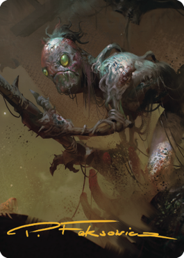 Magic | Mold Folk Art Card (Gold-Stamped Signature) [Commander Legends: Battle for Baldur's Gate Art Series] | The Nerd Merchant