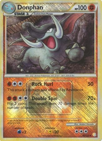Pokemon | Donphan (40/123) (League Promo) [HeartGold & SoulSilver: Base Set] | The Nerd Merchant