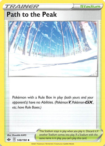Pokemon | Path to the Peak (148/198) [Sword & Shield: Chilling Reign] | The Nerd Merchant