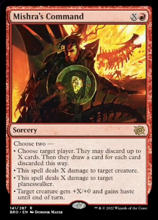 Magic | Mishra's Command [The Brothers' War] | The Nerd Merchant