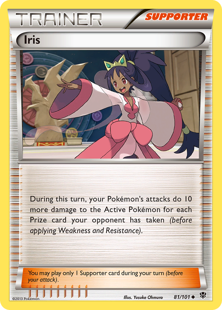 Pokemon | Iris (81/101) [Black & White: Plasma Blast] | The Nerd Merchant