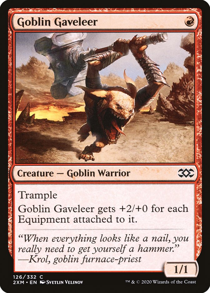 Magic | Goblin Gaveleer [Double Masters] | The Nerd Merchant