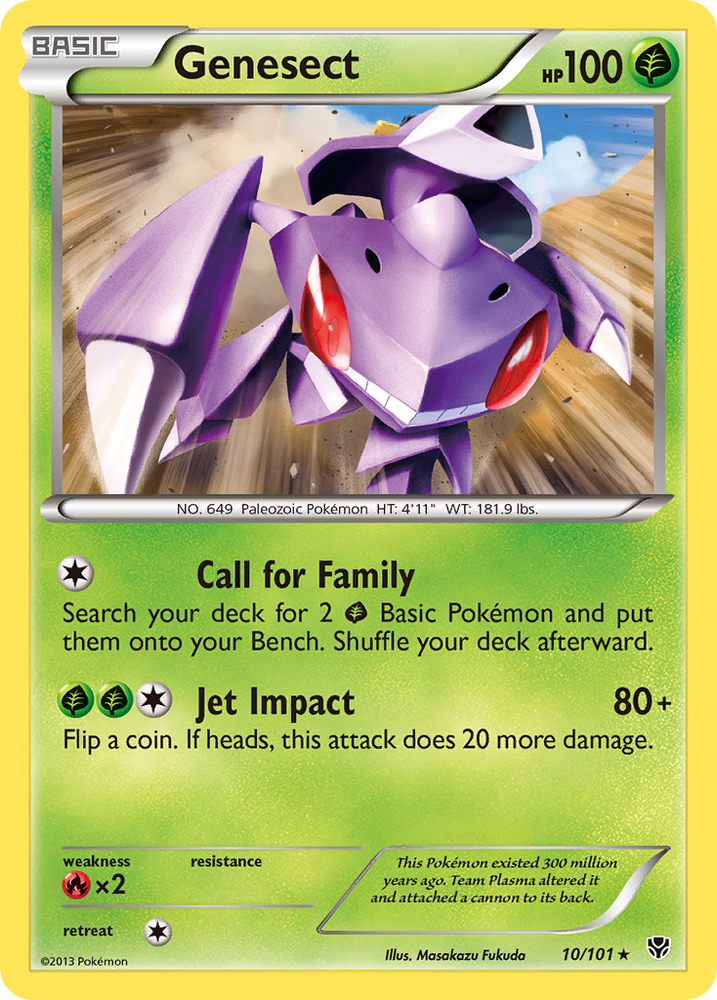 Pokemon | Genesect (10/101) [Black & White: Plasma Blast] | The Nerd Merchant