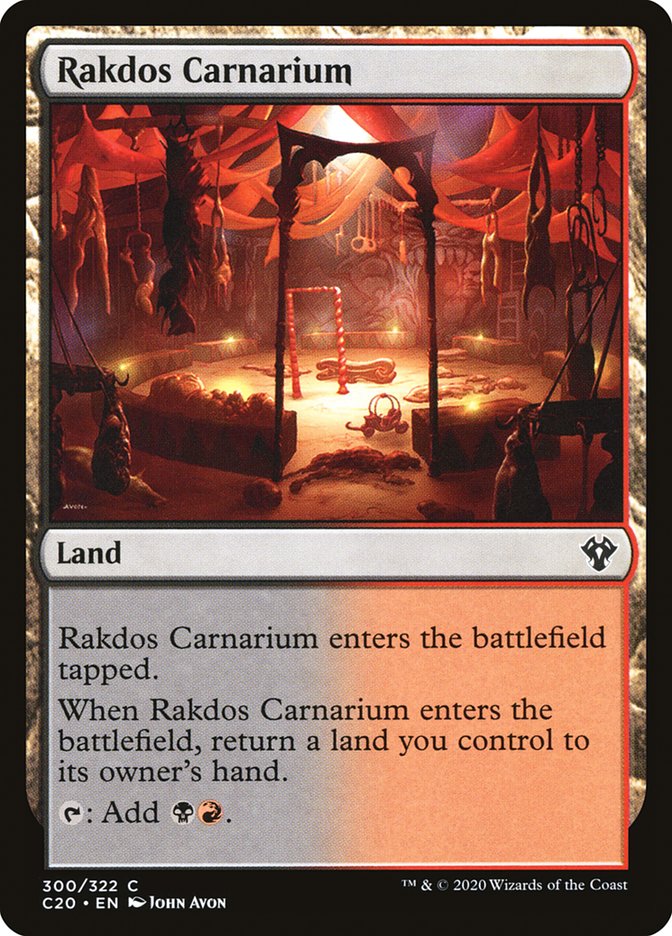 Magic | Rakdos Carnarium [Commander 2020] | The Nerd Merchant