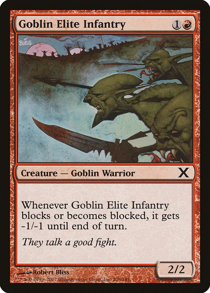 Magic | Goblin Elite Infantry [Tenth Edition] | The Nerd Merchant