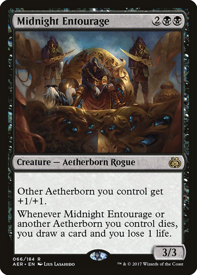 Magic | Midnight Entourage [Aether Revolt] | The Nerd Merchant