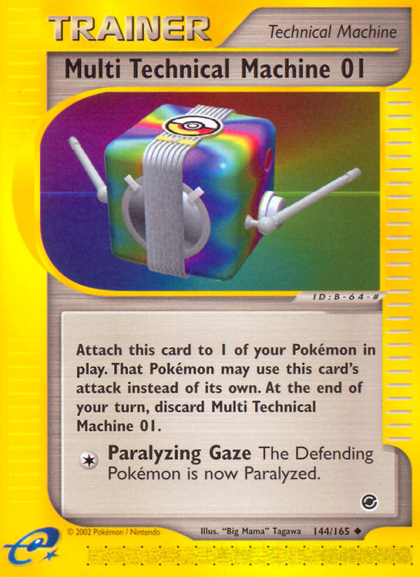 Pokemon | Multi Technical Machine 01 (144/165) [Expedition: Base Set] | The Nerd Merchant