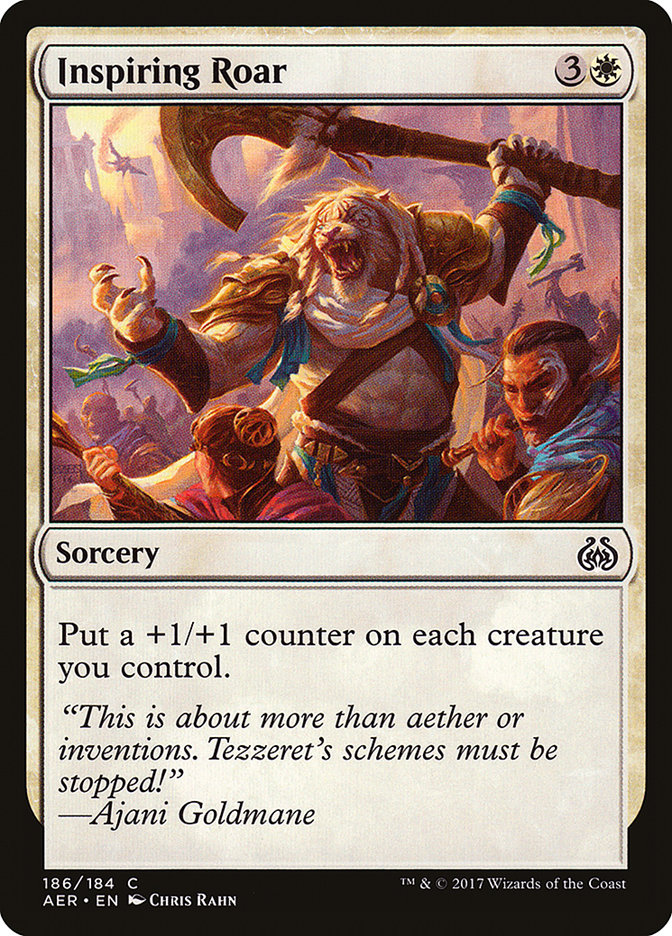 Magic | Inspiring Roar [Aether Revolt] | The Nerd Merchant