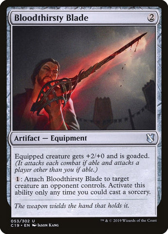 Magic | Bloodthirsty Blade [Commander 2019] | The Nerd Merchant