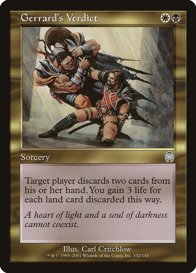 Magic | Gerrard's Verdict [Apocalypse] | The Nerd Merchant