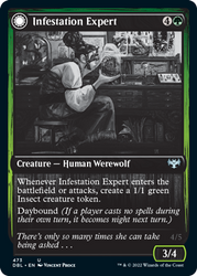 Magic | Infestation Expert // Infested Werewolf [Innistrad: Double Feature] | The Nerd Merchant